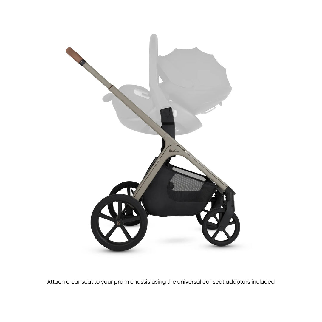Silver Cross Cove with Carrycot (6 Piece) - Champagne