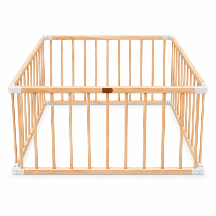 TikkTokk Little Boss Square Playpen - Natural