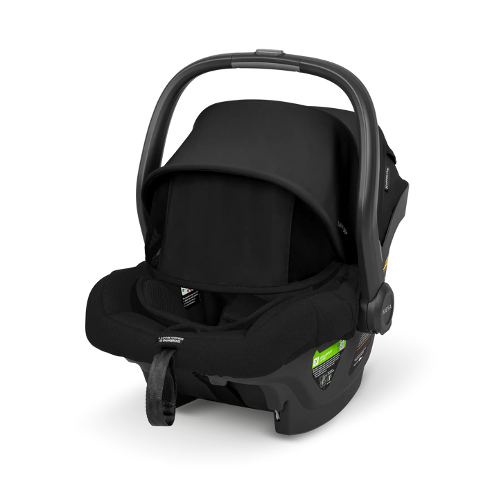 UPPAbaby VISTA V3 With Bassinet Savannah + UPPAbaby Mesa Car Seat Capsule - Charcoal (James) Bundle