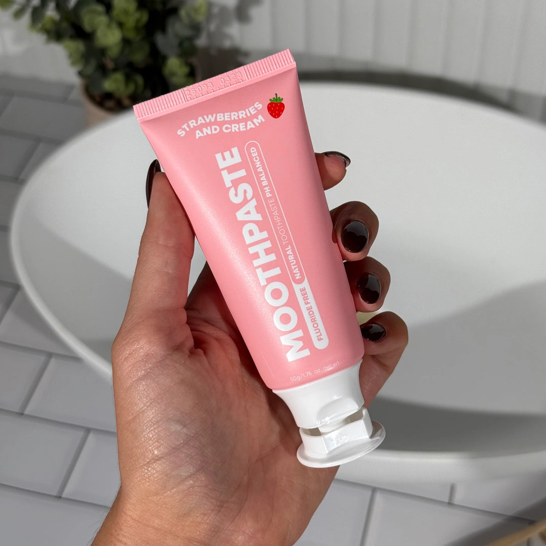 MooGooKids Moothpaste Strawberries & Cream 50g
