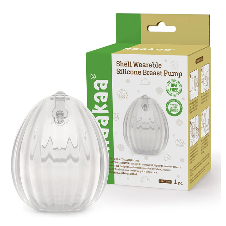 Haakaa Shell Wearable Silicone Pump- 75ml (1pk)