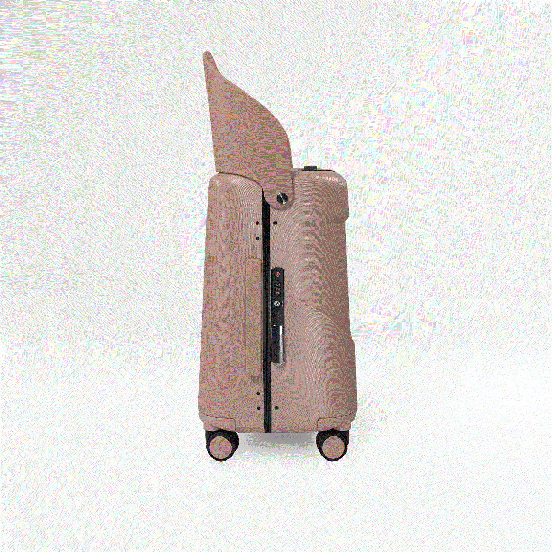 MiaMily Carry-on Luggage 18" - Dusty Pink