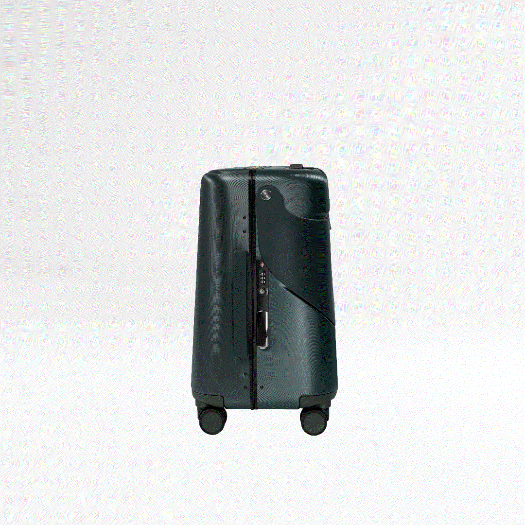 MiaMily Carry-on Luggage 18" - Forest Green