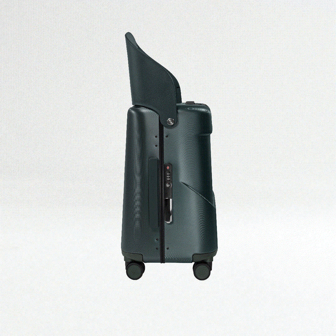 MiaMily Carry-on Luggage 18" - Forest Green