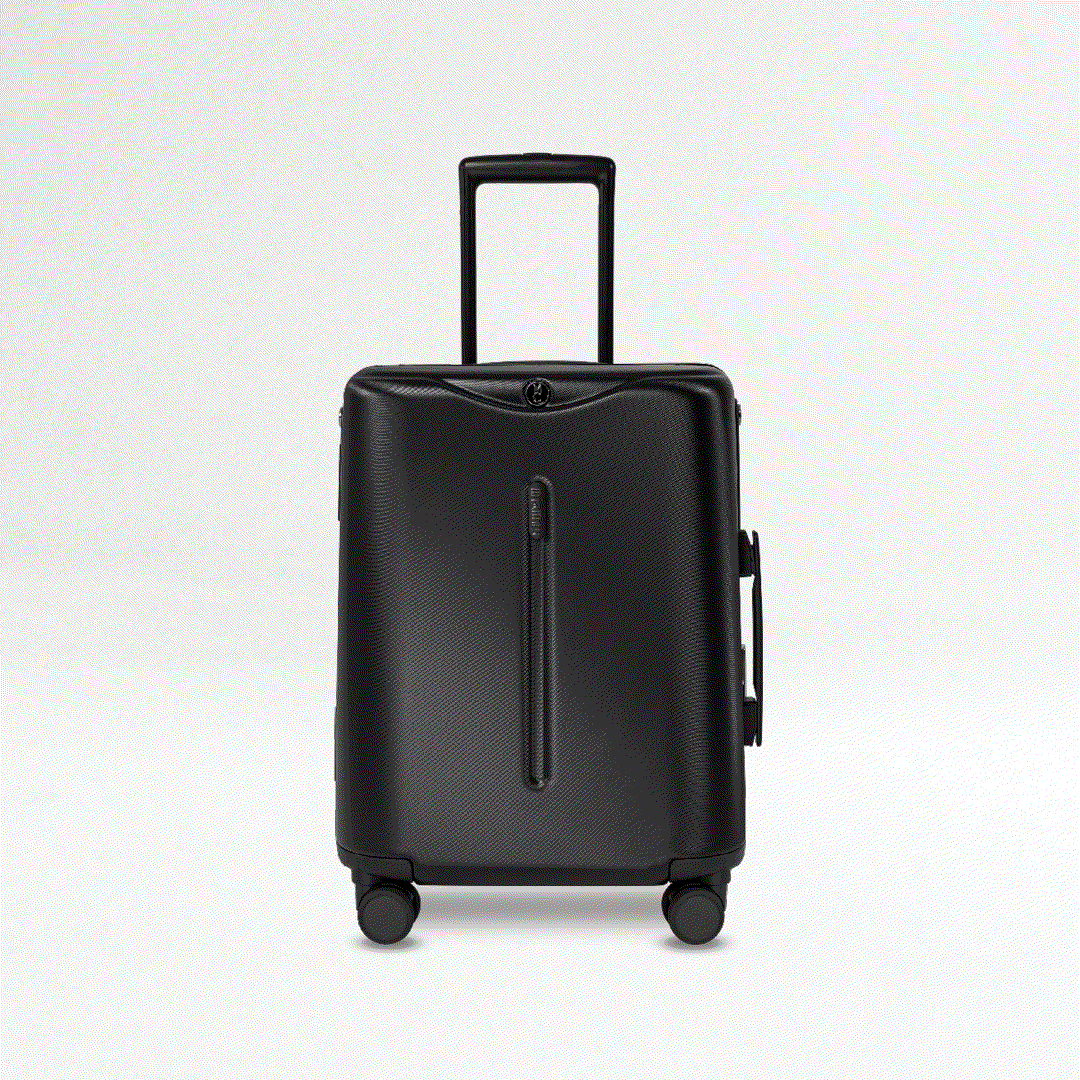 MiaMily Carry-on Luggage 18" - Midnight Black