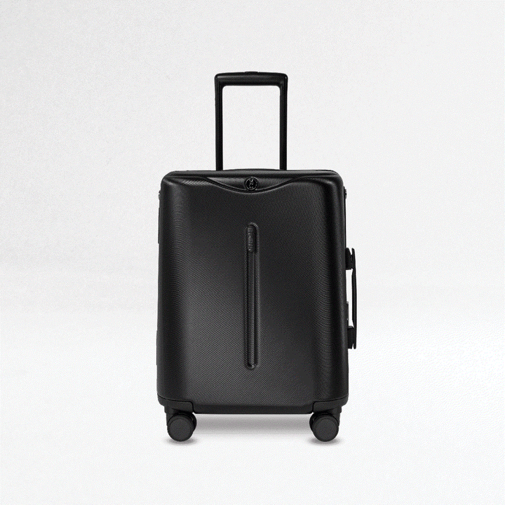 MiaMily Carry-on Luggage 18" - Midnight Black