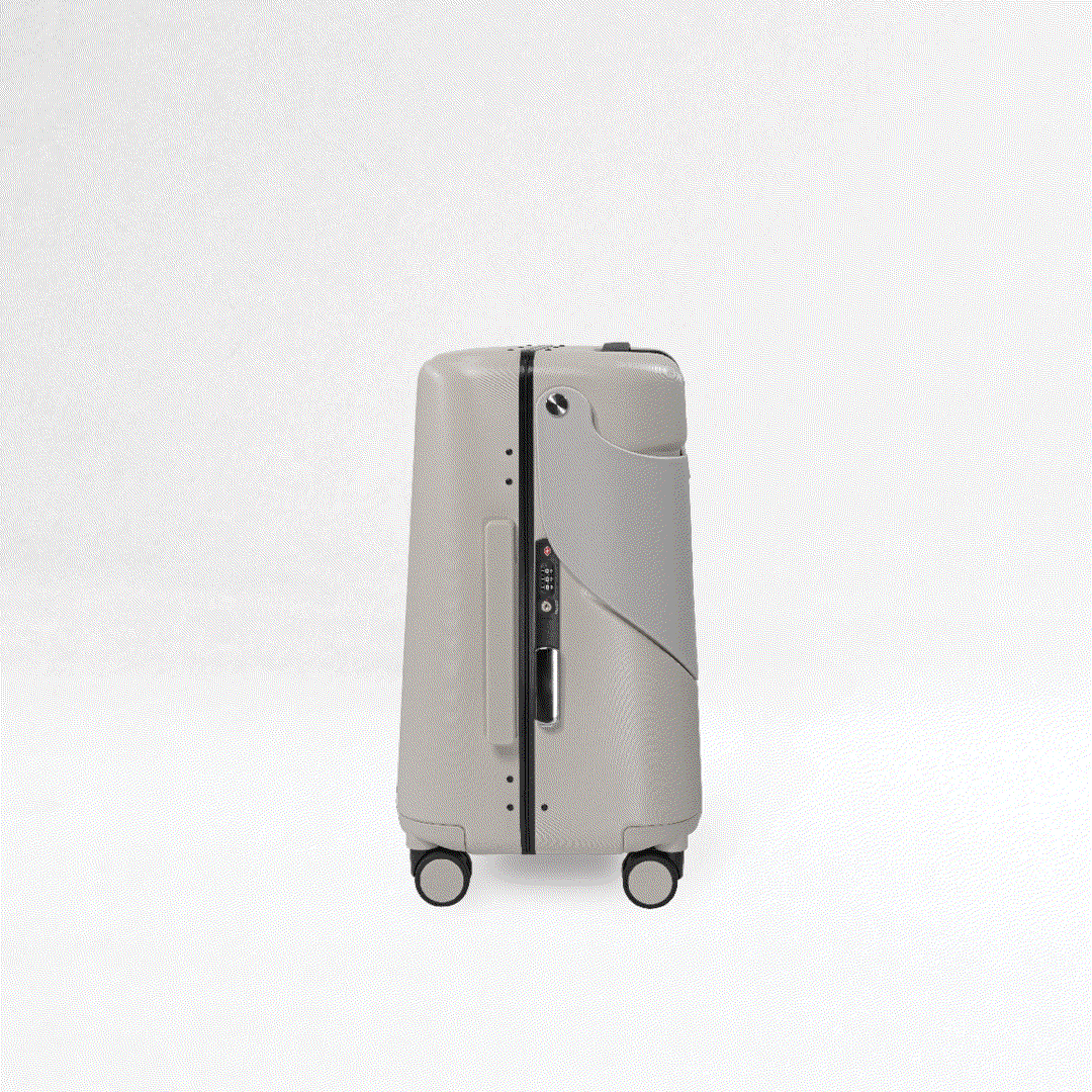MiaMily Carry-on Luggage 18" - Mist Grey