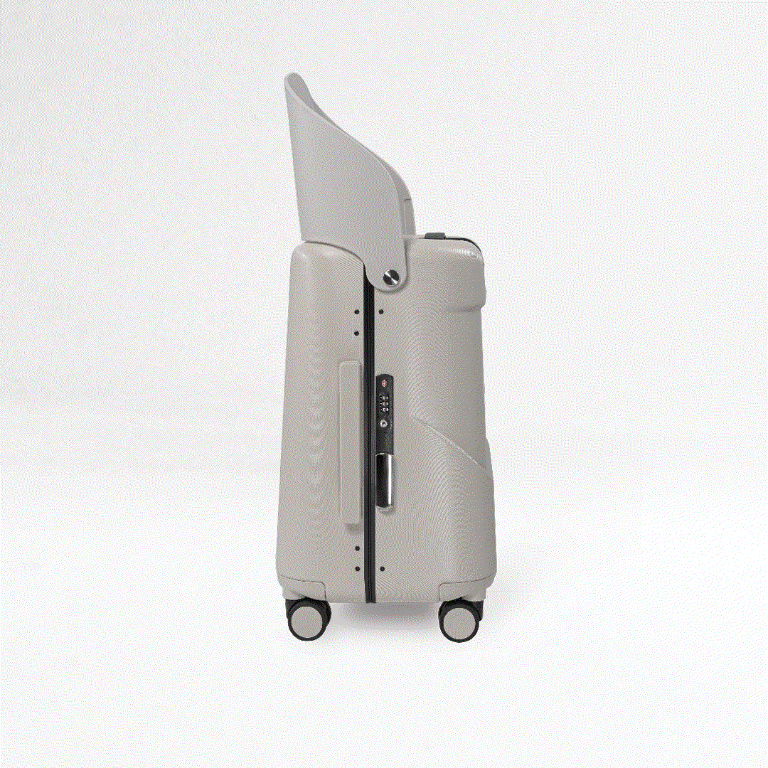 MiaMily Carry-on Luggage 18" - Mist Grey