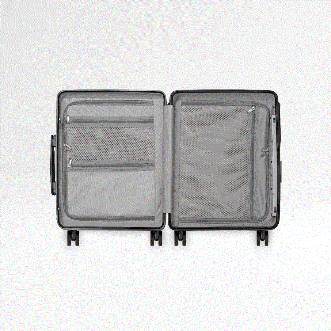 MiaMily Carry-on Luggage 18" - Mist Grey