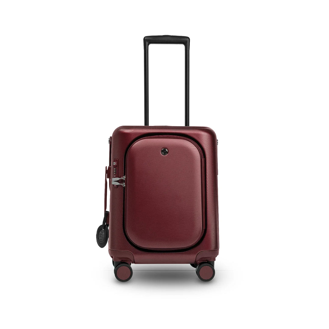 MiaMily - Carry-On Plus - Luggage 18" - Burgundy Red