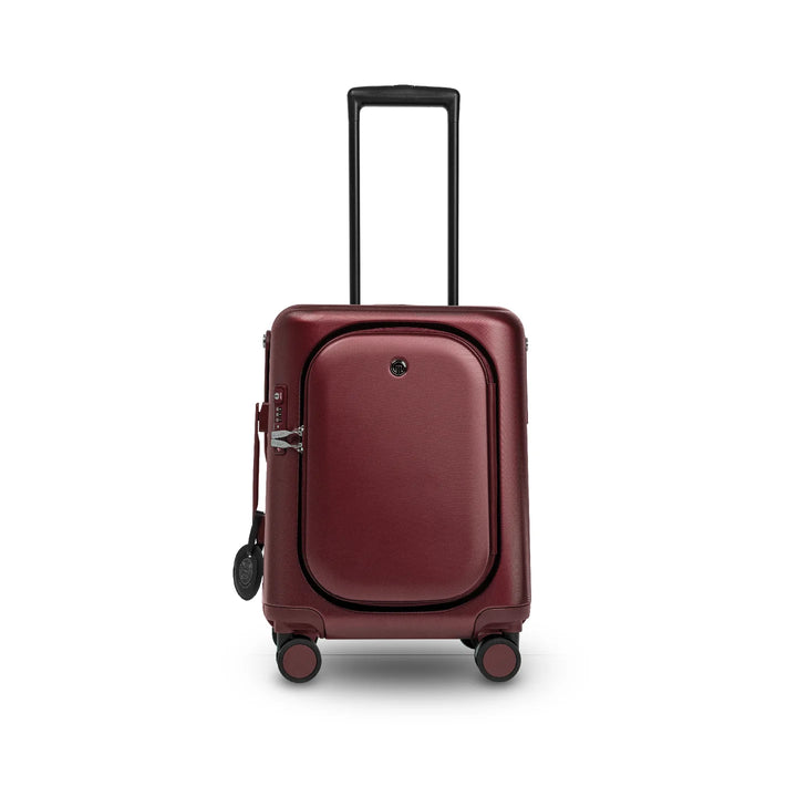MiaMily - Carry-On Plus - Luggage 18" - Burgundy Red