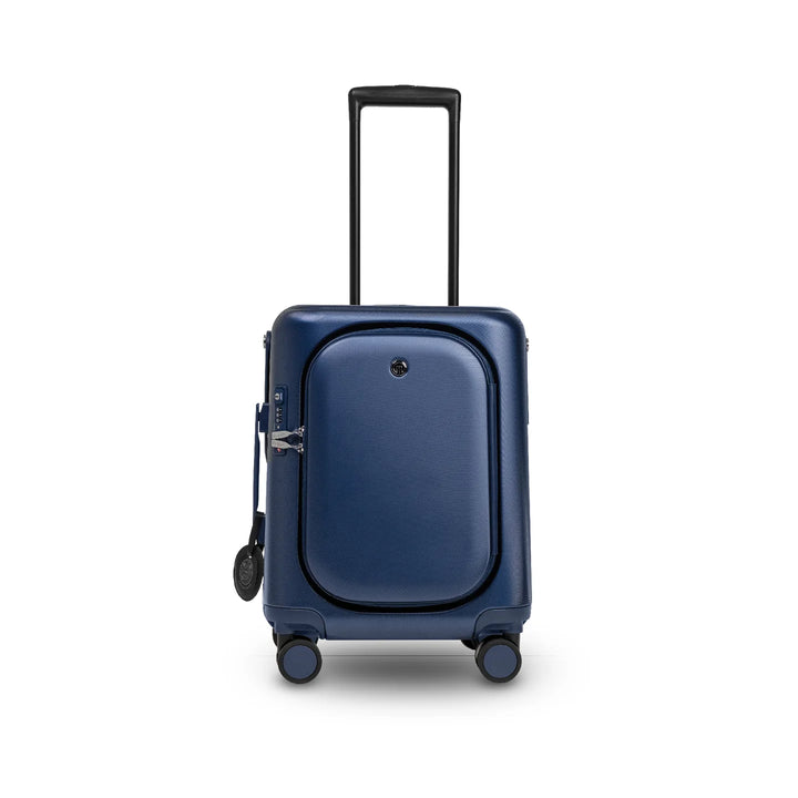 MiaMily Carry-On Plus Luggage 18" - Navy Blue