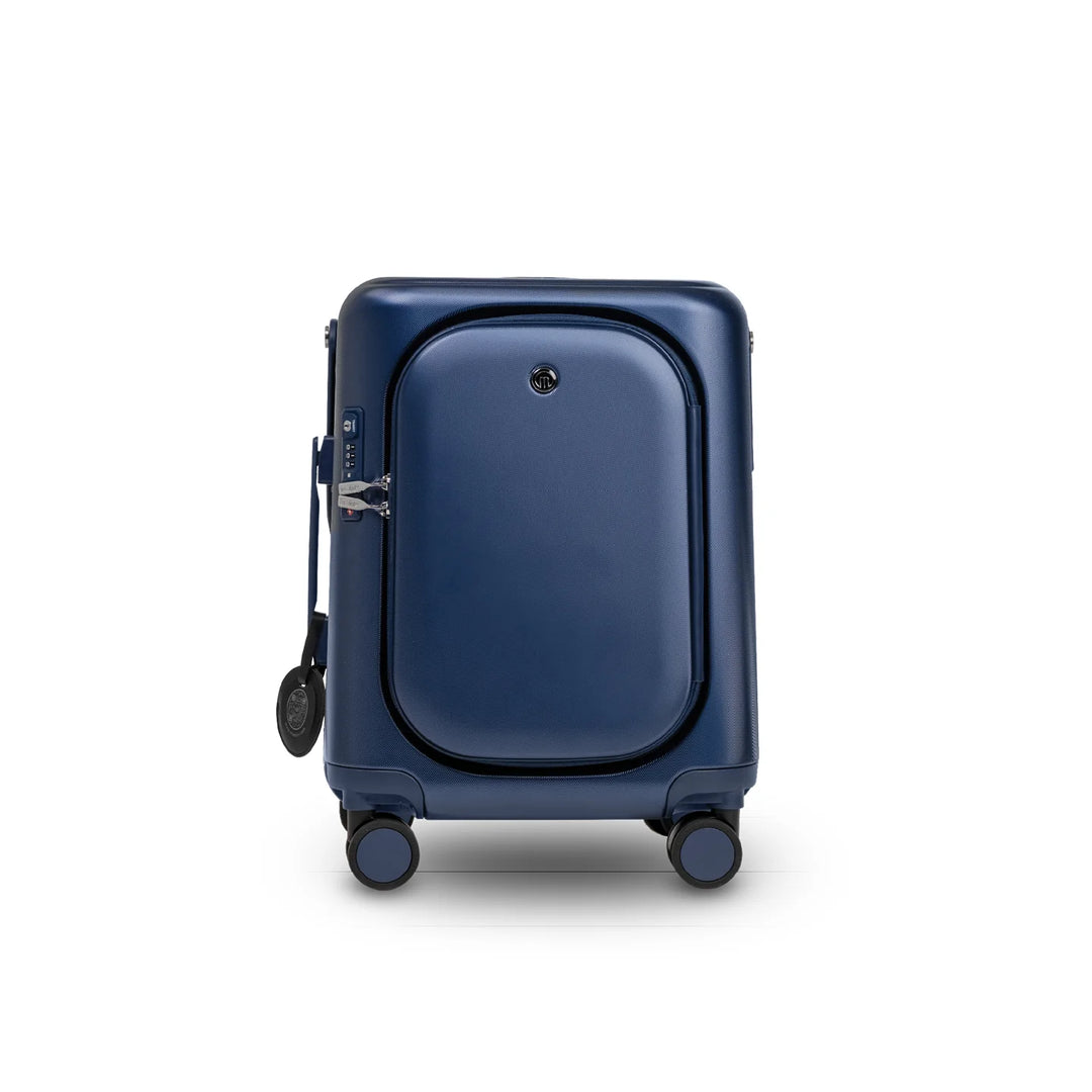 MiaMily Carry-On Plus Luggage 18" - Navy Blue