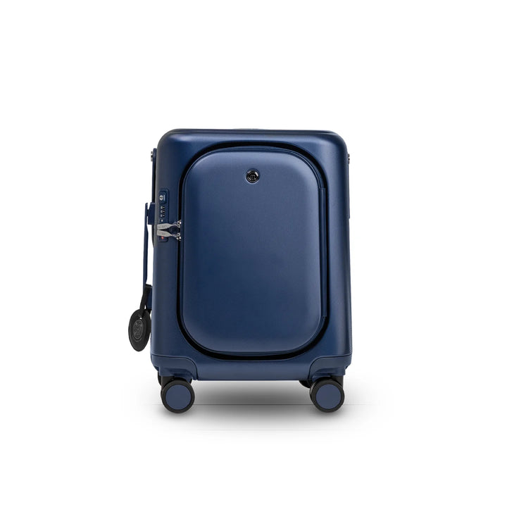 MiaMily Carry-On Plus Luggage 18" - Navy Blue