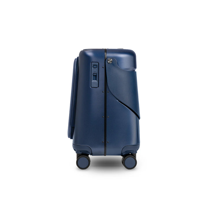 MiaMily Carry-On Plus Luggage 18" - Navy Blue