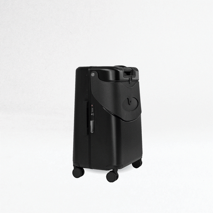 MiaMily Check-In Luggage 24" - Midnight Black