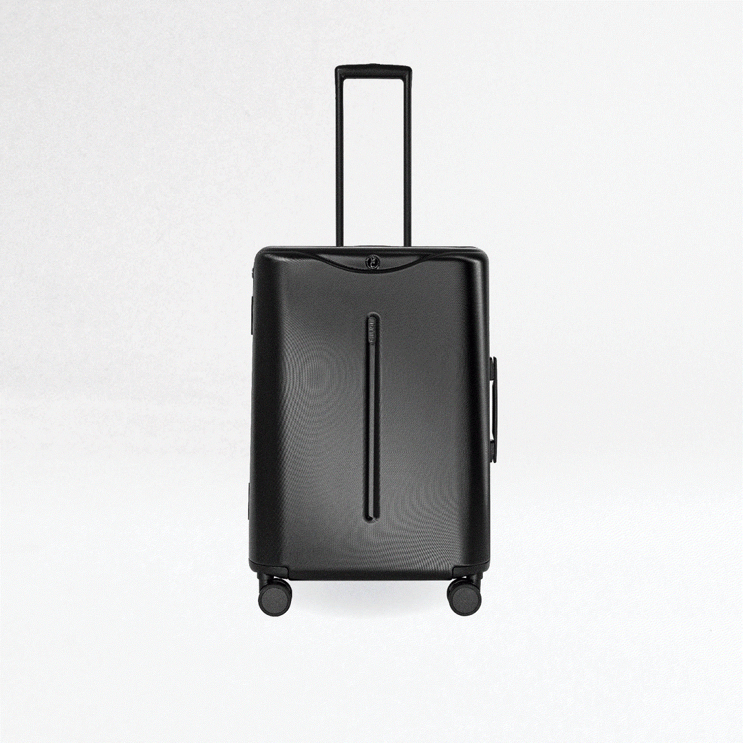 MiaMily Check-In Luggage 24" - Midnight Black