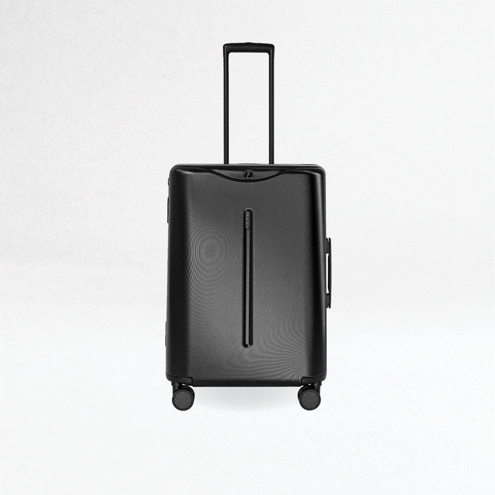 MiaMily Check-In Luggage 24" - Midnight Black