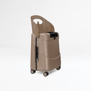 MiaMily Carry-on Luggage 18" - Champagne Gold
