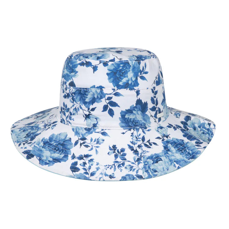 Millymook Girls wide brim Pearl-blue