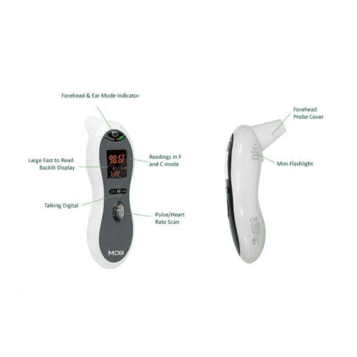 Roger Armstrong Mobi Digital Thermometer Dual Scan Ultra