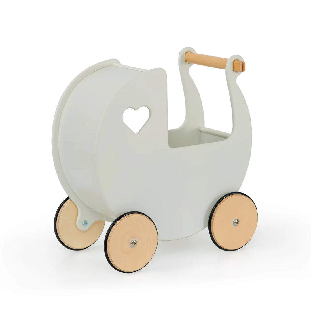 Moover Toys Classic Dolls Pram Off White