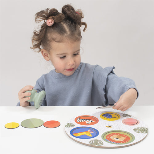 Taf Toys Magnetic Peek-A-Boo Puzzle - 18m+(TT12885)
