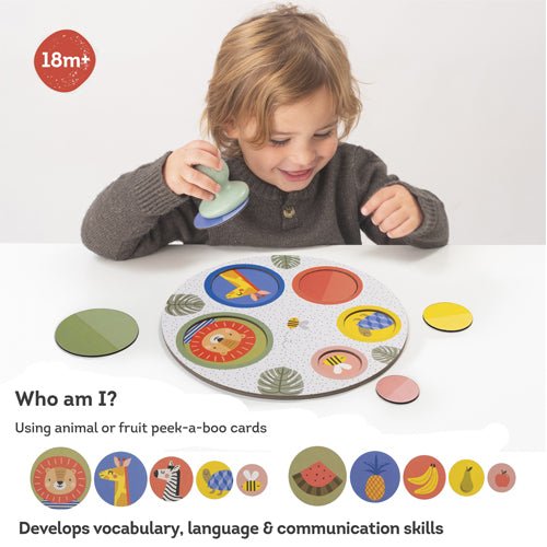 Taf Toys Magnetic Peek-A-Boo Puzzle - 18m+(TT12885)