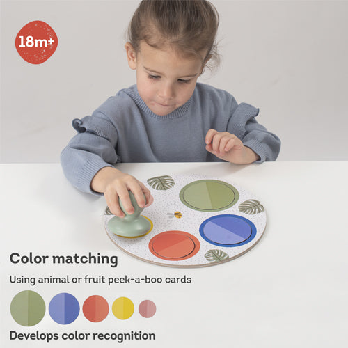 Taf Toys Magnetic Peek-A-Boo Puzzle - 18m+(TT12885)