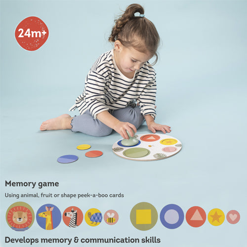 Taf Toys Magnetic Peek-A-Boo Puzzle - 18m+(TT12885)