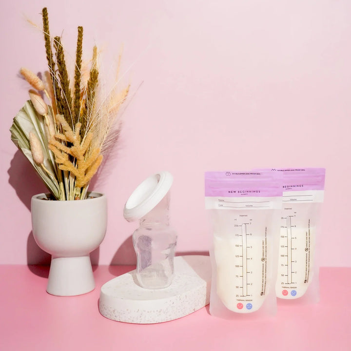 NEW BEGINNINGS SILICONE MANUAL BREAST PUMP