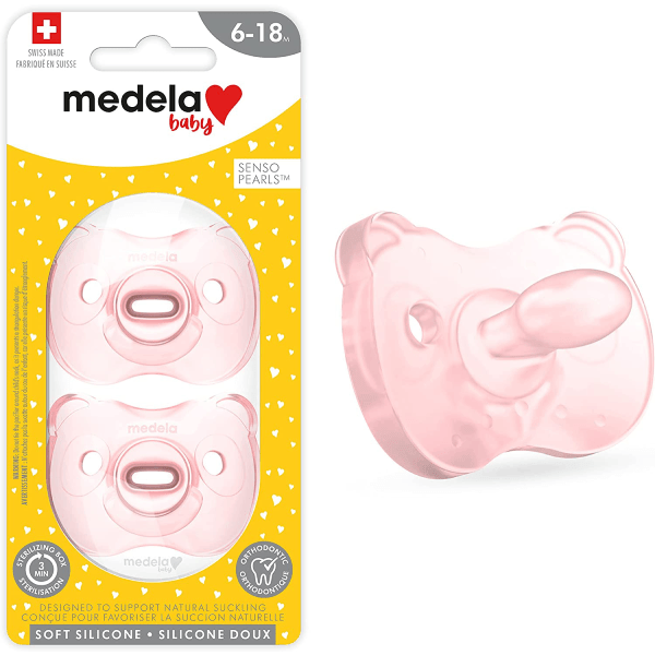 Medela Silicon Duo Soother 6-18 months Assorted