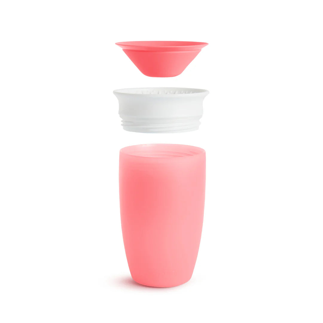 Munchkin 10oz Miracle 360° Sippy Cup - 1pk (Pink)