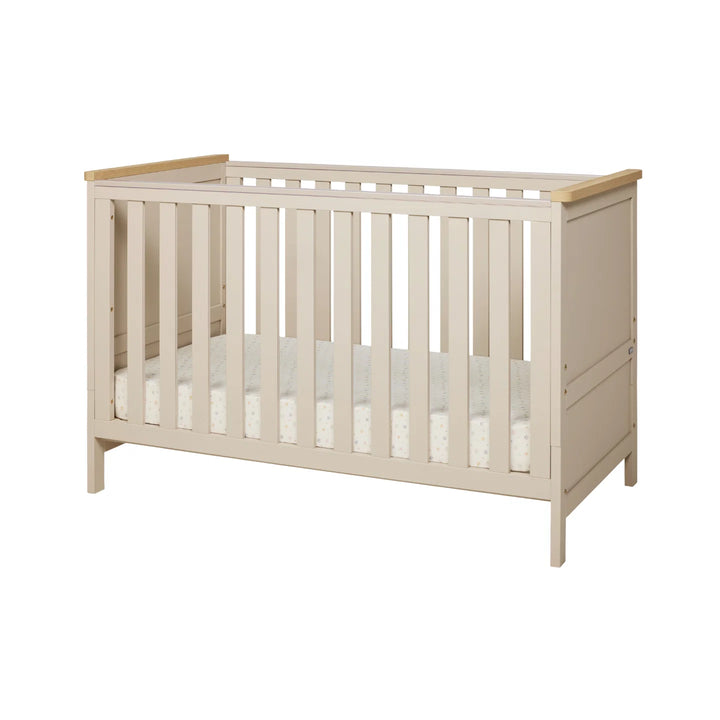 iL Tutto Misha Cot in Mushroom & Golden Oak