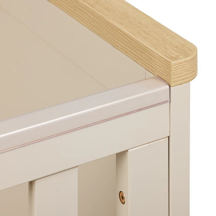 iL Tutto Misha Cot in Mushroom & Golden Oak