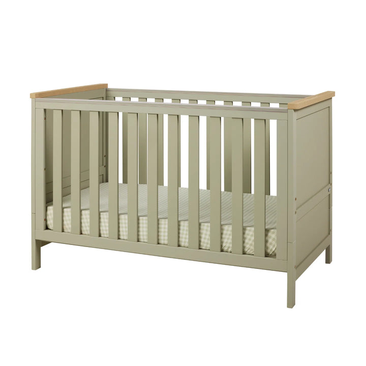 iL Tutto Misha Cot in Sage & Golden Oak