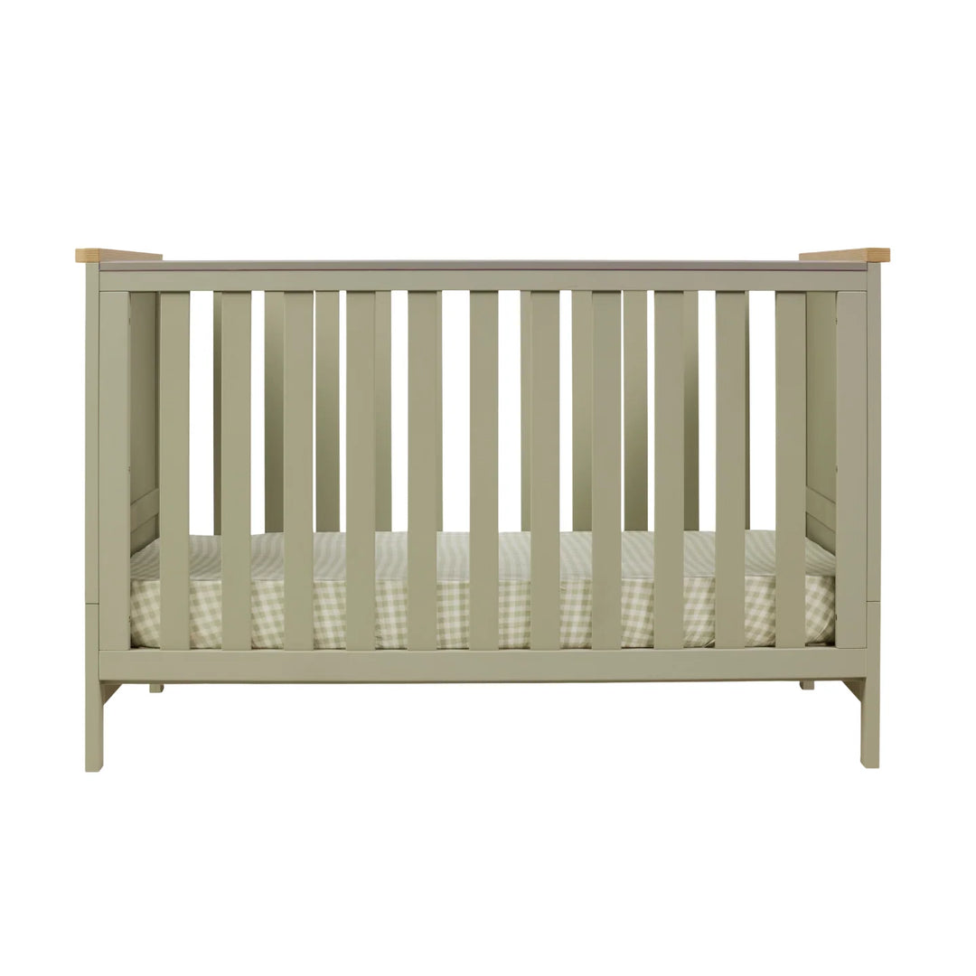 iL Tutto Misha Cot in Sage & Golden Oak