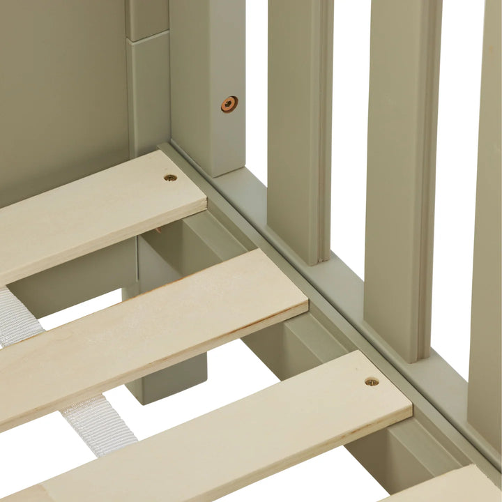 iL Tutto Misha Cot in Sage & Golden Oak