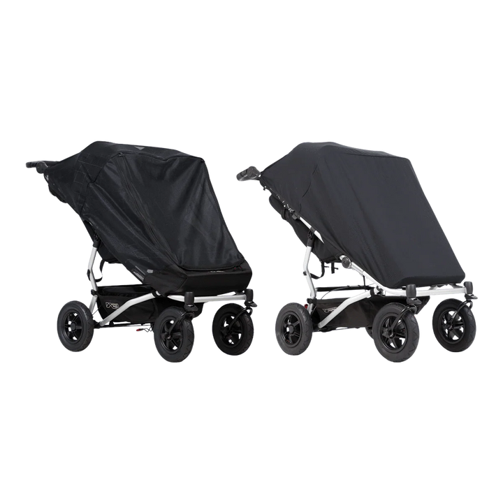 Mountain Buggy duet sun+blackout cover double 2in1