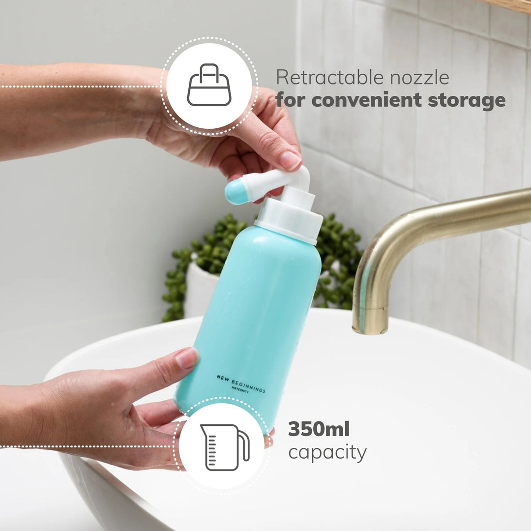 NEW BEGINNINGS MATERNITY ANGLE WASH BOTTLE X1