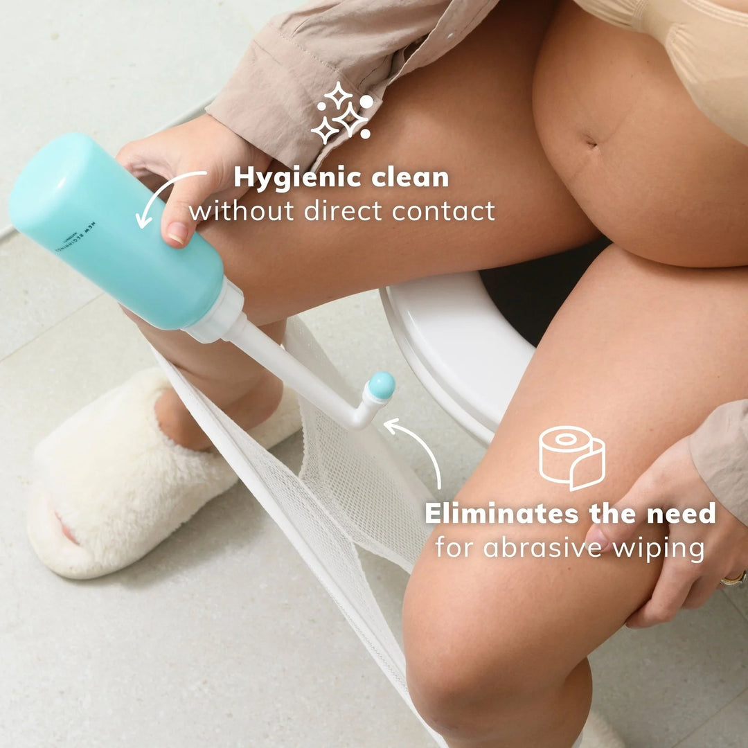 NEW BEGINNINGS MATERNITY ANGLE WASH BOTTLE X1