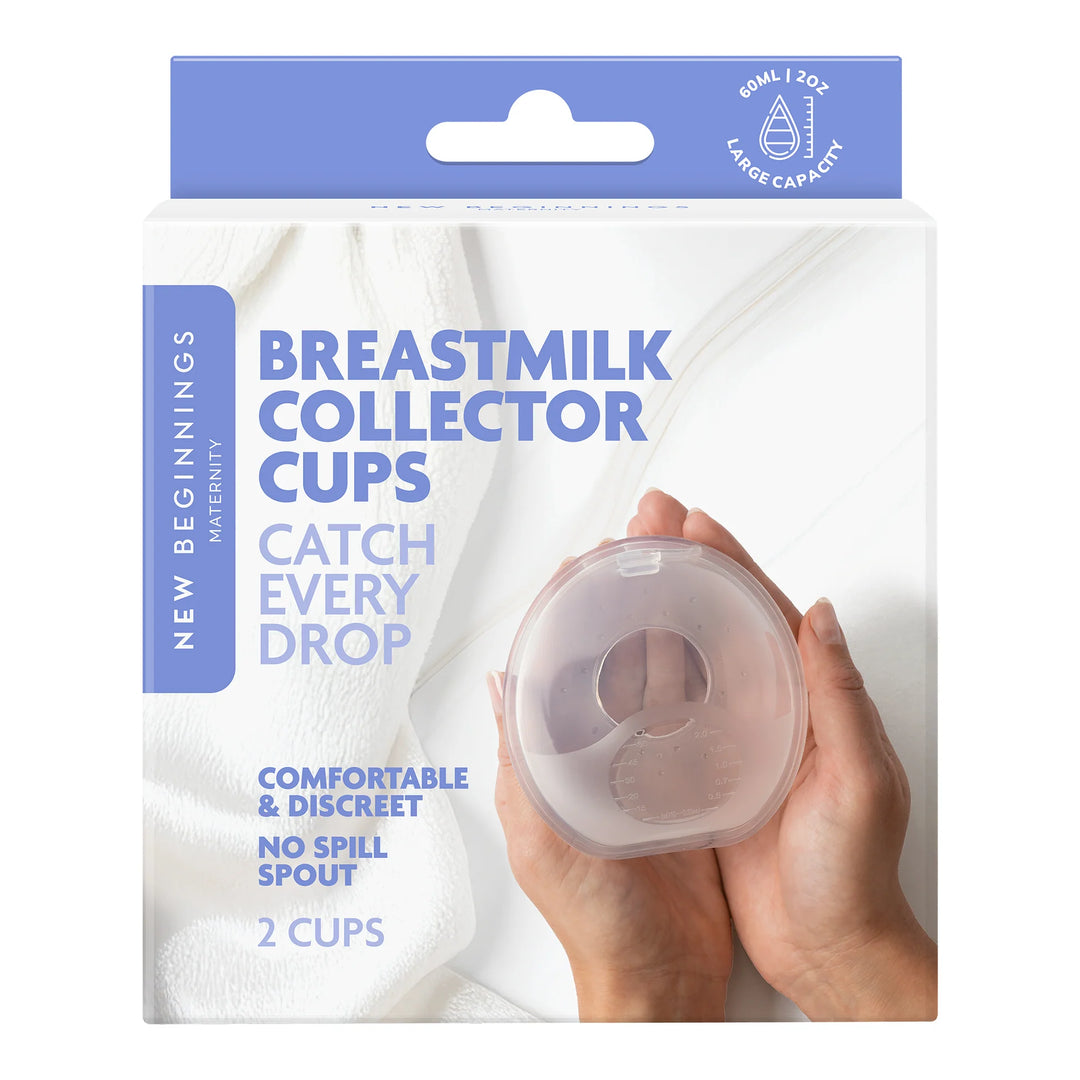NEW BEGINNINGS SILICONE COLLECTOR CUPS 2PC (New)