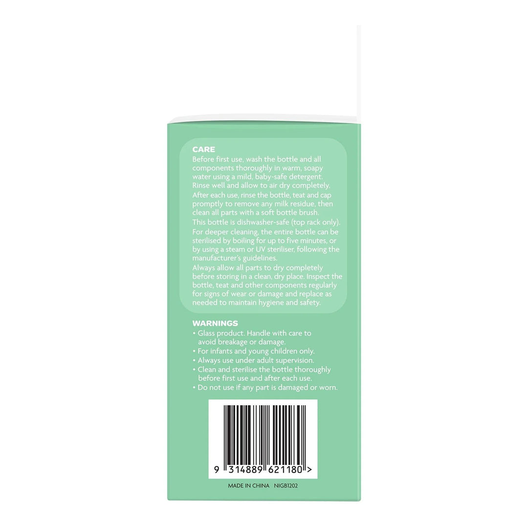 NEW BEGINNINGS GLASS BOTTLE 120ML TWIN