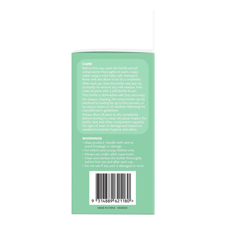 NEW BEGINNINGS GLASS BOTTLE 120ML TWIN