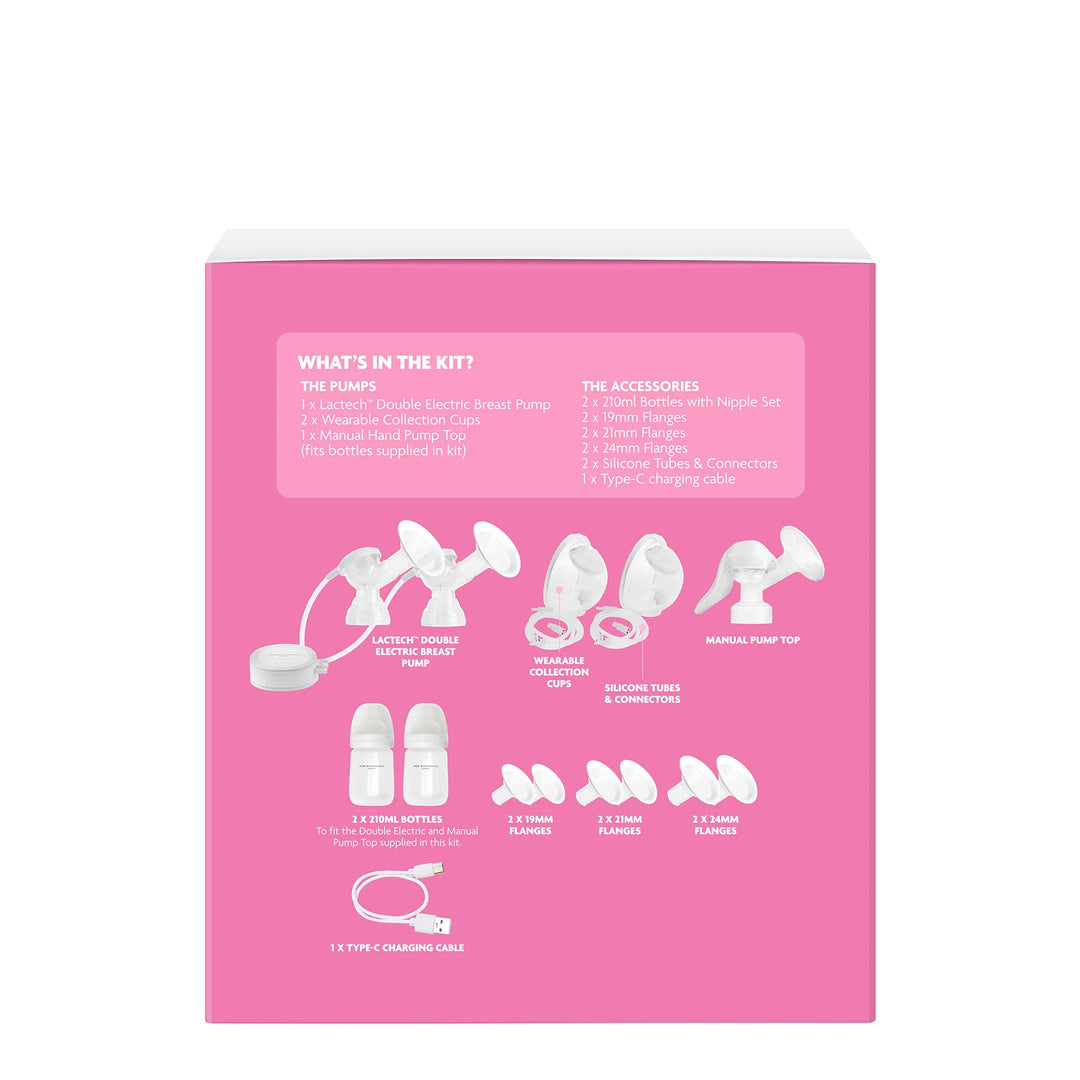 NEW BEGINNINGS 3 IN 1 BREAST PUMP KIT (NEW)