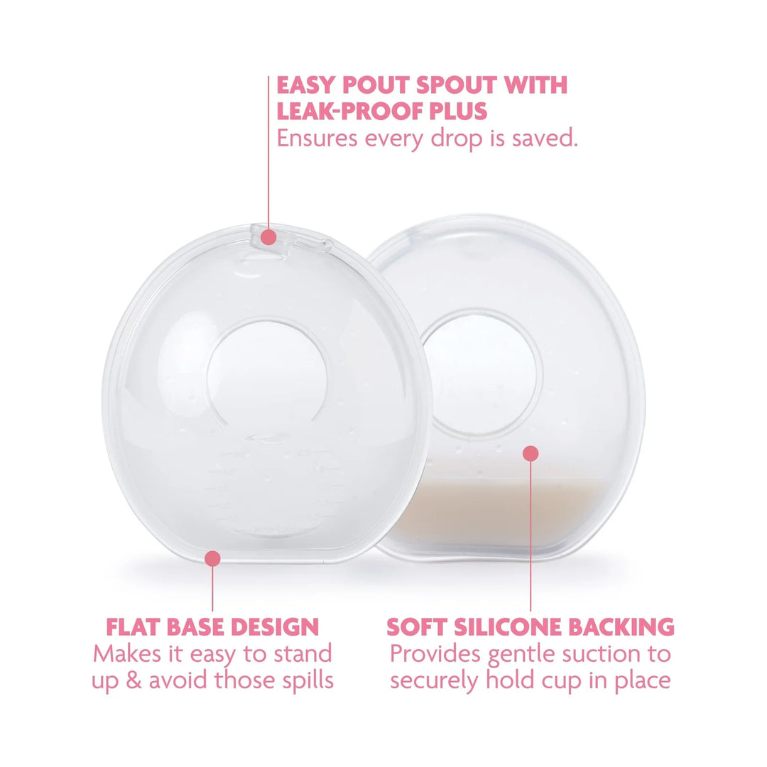 NEW BEGINNINGS SILICONE COLLECTOR CUPS 2PC (New)