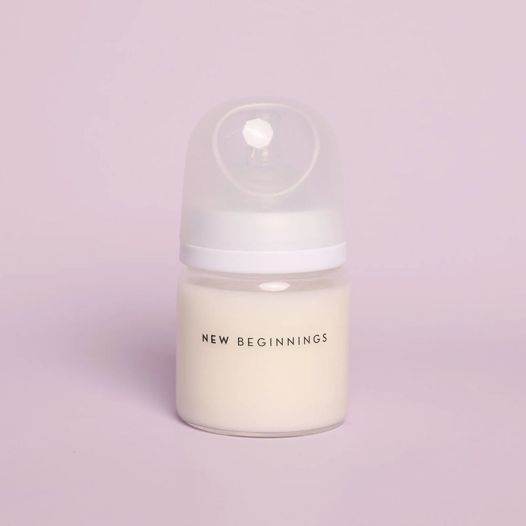 NEW BEGINNINGS GLASS BOTTLE 120ML TWIN