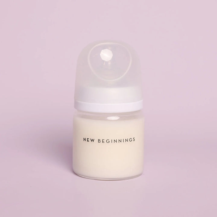 NEW BEGINNINGS GLASS BOTTLE 120ML TWIN