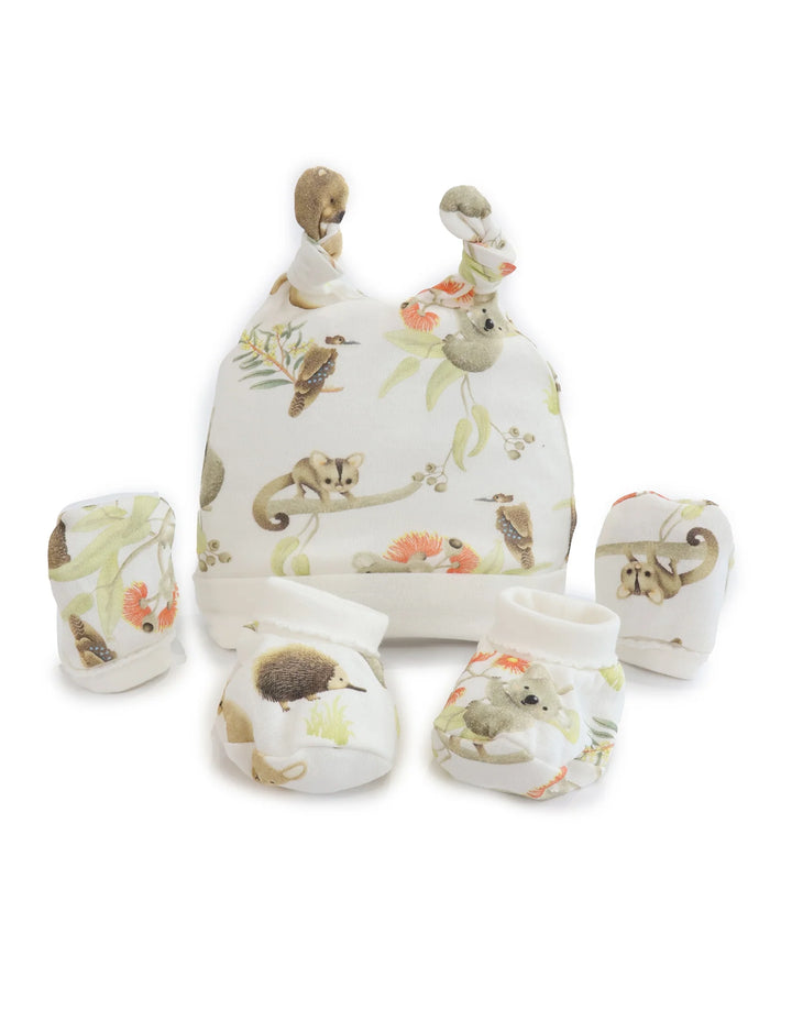 Bubba Blue Aussie Animals 3pcs Layette Set
