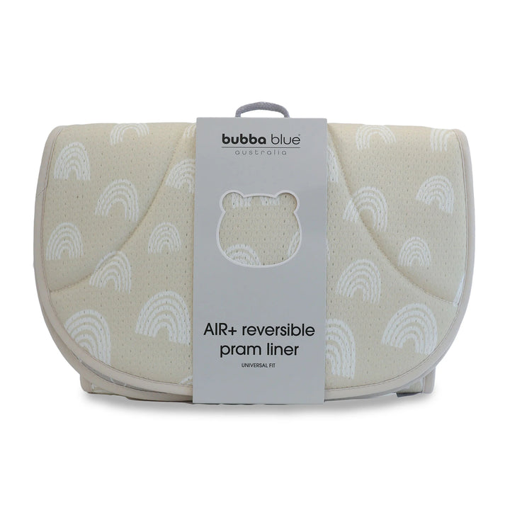 Bubba Blue NORDIC AIR+ REVERSIBLE PRAM LINER GREY/ SAND